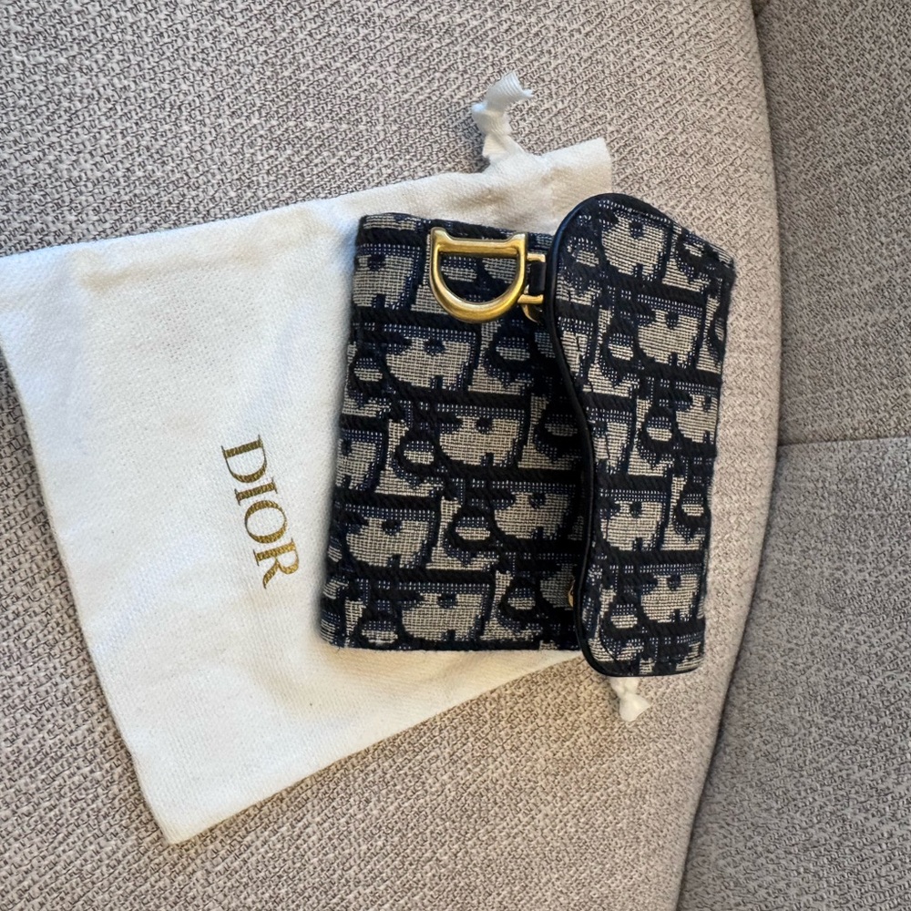Dior Saddle Lotus Wallet